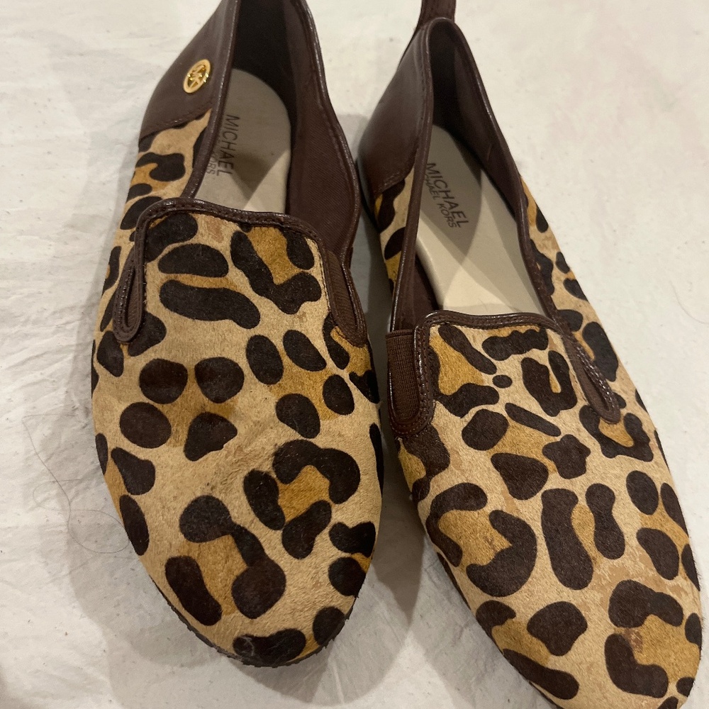 NEW Michael Kors leopard print flats 🥿